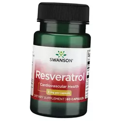 Ресвератрол, Resveratrol 5, Swanson  60капс (70280019)
