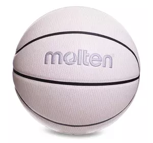 Мяч баскетбольный Composite Leather B7F3500-WG Molten  №7 Бело-серый (57483047)