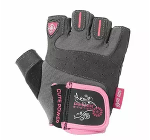 Перчатки для фитнеса и тяжелой атлетики Cute Power PS-2560 Power System  XS Розовый (07227008)