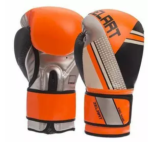 Перчатки боксерские BO-1335 Zelart  10oz Оранжево-черный (37363052)