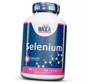 Селен, Бездрожжевой L-Селенометионин, Selenium 200, Haya  120капс (36405060)