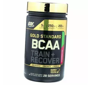 BCAA для тренировок и восстановления, Gold Standard BCAA, Optimum nutrition  280г Клубника-киви (28092004)