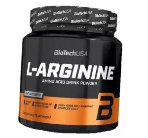 Аргинин в порошке, L-Arginine Powder, BioTech (USA)  300г Без вкуса (27084018)