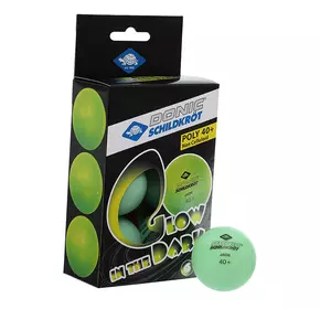 Набор мячей для настольного тенниса Donic MT-608507    Зеленый 6шт (60508521)