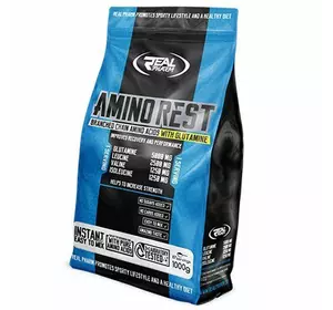 BCAA с Глютамином в порошке, Amino Rest Powder, Real Pharm  1000г Лесной фрукт (28055001)