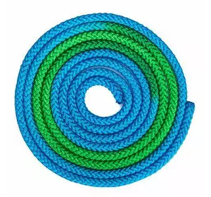Скакалка для художественной гимнастики C-1657    Зелено-голубой (60508020)
