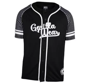 Футболка 82 Baseball Jersey Gorilla Wear  XL Черный (06369325)
