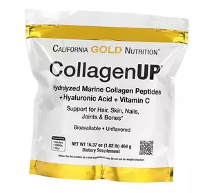 Морской коллаген с Гиалуроновой кислотой, Collagen Up, California Gold Nutrition  464г Без вкуса (68427001)