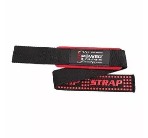 Лямки Xtr-Grip Straps PS-3430 Power System   Черно-красный (35227020)