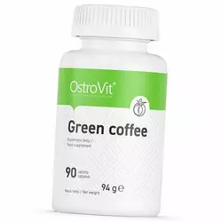 Экстракт Зеленого Кофе, Green Coffee, Ostrovit  90таб (02250001)