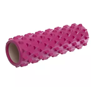 Роллер для йоги и пилатеса FI-6672 FDSO   45см Розовый (33508026)