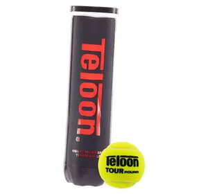 Мяч для большого тенниса Pound WZT828004 Teloon   Салатовый 4шт (60496037)
