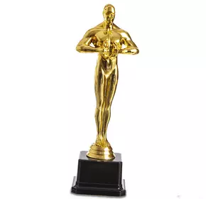 Награда спортивная Оскар C-5482-9    25см Золотой (33508375)