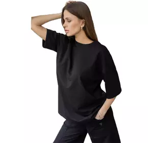 Женская футболка Oversize D5 TotalFit  XL/XXL Фиолетовый (06399871)