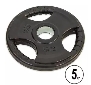 Блины (диски) обрезиненные TA-8122 FDSO  5кг  Черный (58508106)