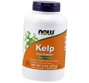 Йод из Органических водорослей, Kelp Powder, Now Foods  227г (36128408)