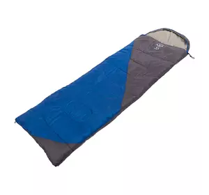 Спальный мешок одеяло с капюшоном Shengyuan SY-D02-2 FDSO   Серо-синий (59508260)
