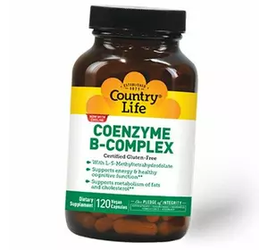 Комплекс Коензимов группы В, Coenzyme B-Complex, Country Life  30вегкапс (36124026)