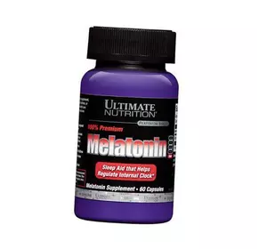 Мелатонин, Melatonin, Ultimate Nutrition  60капс (72090001)