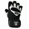 Перчатки для тяжелой атлетики PS-2850 Raw power Power System  L Черно-белый (07227019)