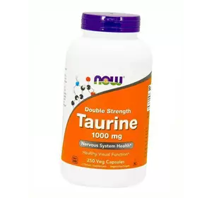 Таурин, Taurine 1000, Now Foods  250вегкапс (27128024)