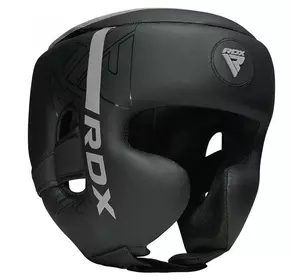 Боксерский шлем RDX F6 RDX Inc  M Черный Матовый (37260090)