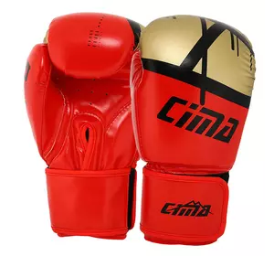 Перчатки боксерские BO-8964 Cima  10oz Красный (37437003)