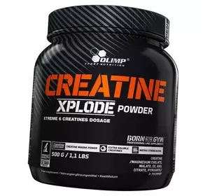 Креатин Комплекс для роста мышц и силы, Creatine Xplode, Olimp Nutrition  500г Апельсин (31283002)