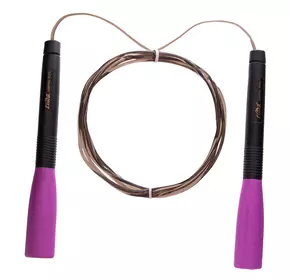 Скакалка скоростная с подшипниками CM-J607 Cima   3м Черно-фиолетовый (56437029)