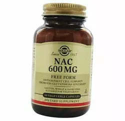 Ацетилцистеин, NAC 600, Solgar  60вегкапс (70313010)