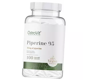Экстракт плодов черного перца, Piperine 95 VEGE, Ostrovit  100капс (71250031)