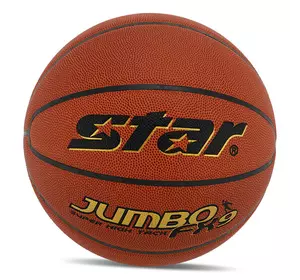 Мяч баскетбольный Jumbo FX9 BB427 Star  №7 Оранжевый (57623093)