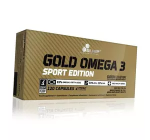 Омега для спортсменов, Gold Omega-3 Sport, Olimp Nutrition  120гелкапс (67283007)