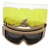 Защитные очки-маска JY-027-4    Хаки (60559055)