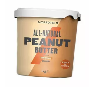 Арахисовая Паста, Peanut Butter, MyProtein  1000г Хрустящий (05121010)