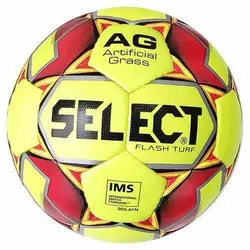 Мяч футбольный Flash Turf IMS   №5 Желто-красный (57508369)