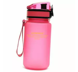 Бутылка для воды Frosted 3034   350мл Розовый (09520001)