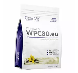 Концентрат Сывороточного Протеина, WPC80.eu standart, Ostrovit  900г Ваниль (29250004)