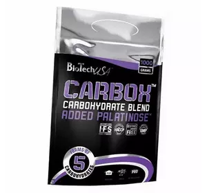 Комбинированные углеводы для спортсменов, Carbox, BioTech (USA)  1000г Без вкуса (16084003)