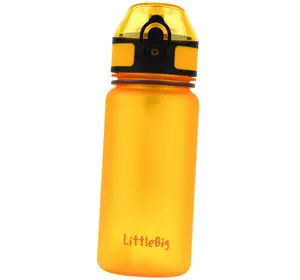 Детская бутылочка для воды LittleBig 3020 UZspace  350мл Оранжевый (09520024)