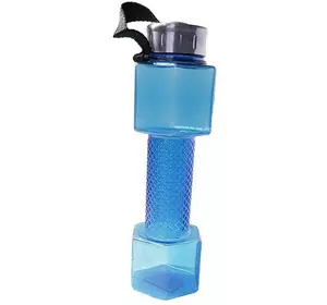 Бутылка для воды Гантель FI-7153   600мл Синий (09429015)