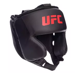 Шлем боксерский в мексиканском стиле UHK-69759 UFC  M Черный (37512081)
