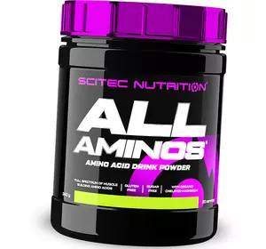 Комплекс Аминокислот для спорта, All Aminos, Scitec Nutrition  340г Зеленый чай-малина (27087029)