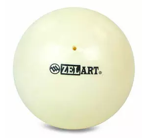 Мяч для художественной гимнастики RG-4497    Белый (60363120)