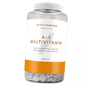 Витамины для веганов, A-Z Multivitamin Tab, MyProtein  90таб (36121034)