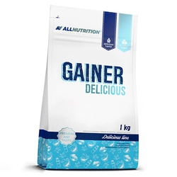Гейнер для набора массы, Gainer Delicious, All Nutrition  1000г Шоколад с арахисовым маслом (30003003)