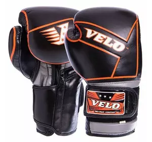 Перчатки боксерские VL-2218 Velo  10oz Черный (37241039)