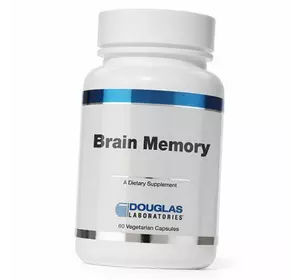 Поддержка мозга и памяти, Brain Memory, Douglas Laboratories  60вегкапс (72414009)