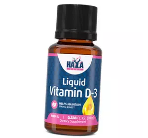 Жидкий Витамин Д3, Liquid Vitamin D-3 400, Haya  10мл (36405084)