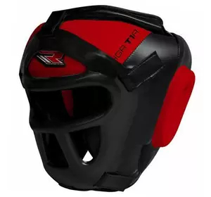 Боксерский шлем тренировочный RDX Guard RDX Inc  XL Черно-красный (37260010)